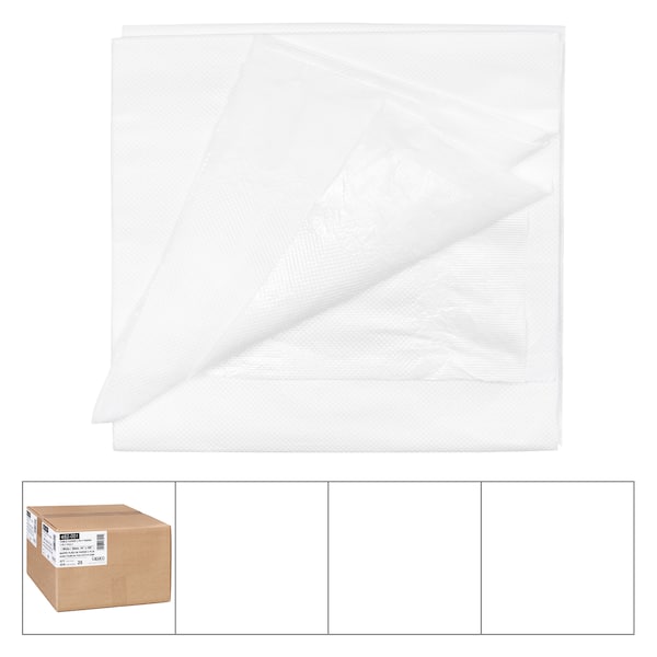 Lapaco Lapaco 54 By 108 3 Ply White Table Covers, PK25 482-001 - main